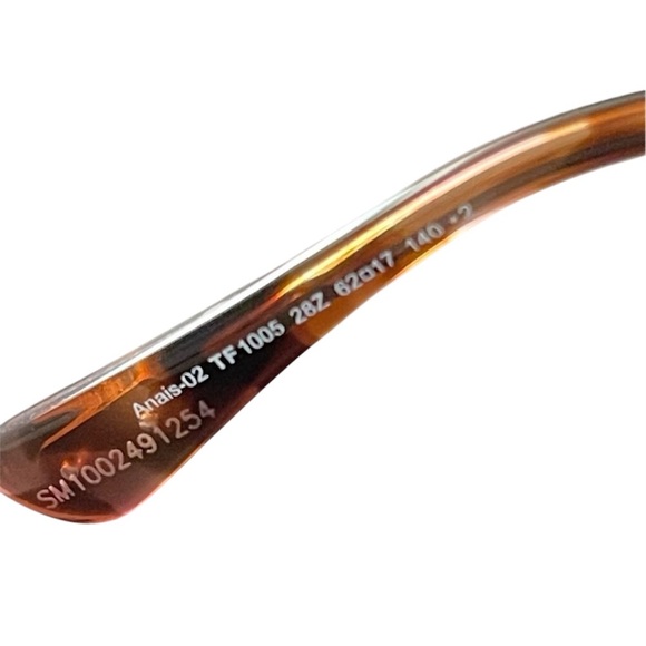 Tom Ford Sunglasses Anais 1005 NEW Cat Eye Rose Gold Metal Aviator Frames - Picture 5 of 7